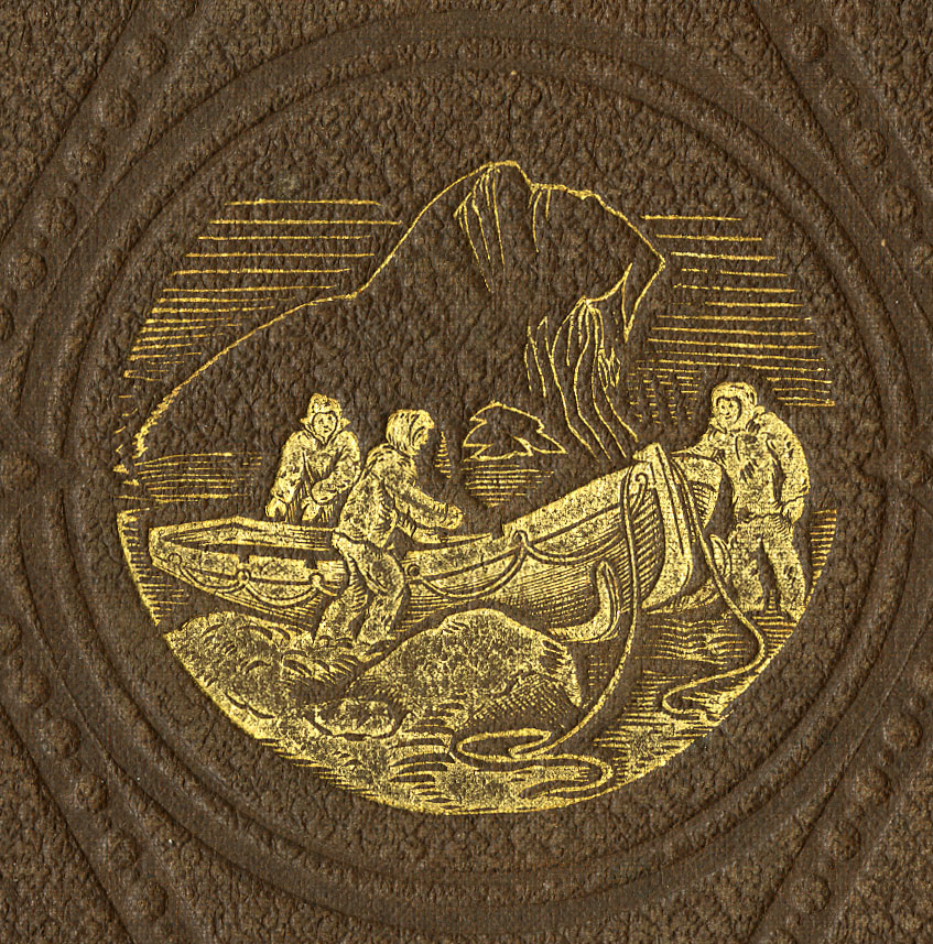 Embossed illustration from the book's cover