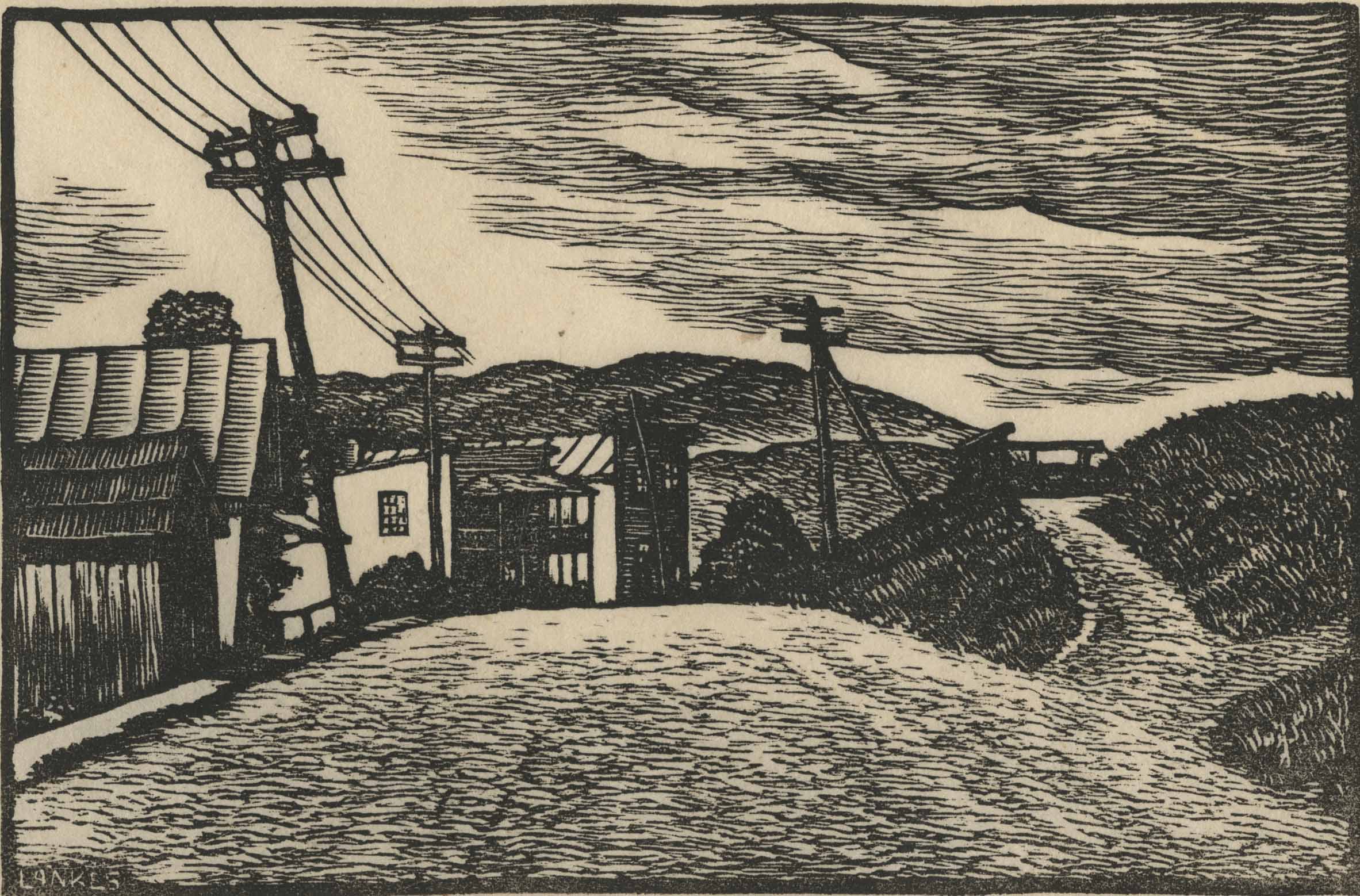 Woodcut by J.J.. Lankes