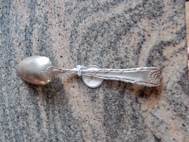 image of back of Cora Bolton McBryde's stirring spoon back view