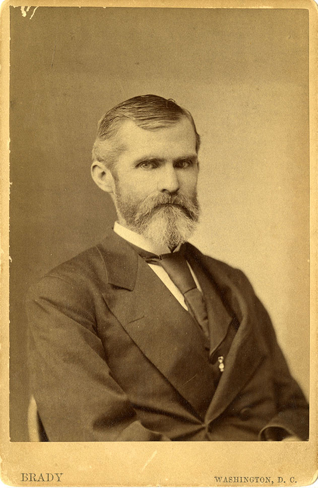 Harvey Black portrait from the Mathew Brady Studios