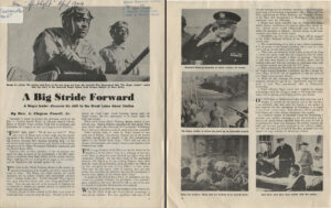 A Big Stride Forward, Rev. A. Clayton Powell, "Spotlight," April 1944