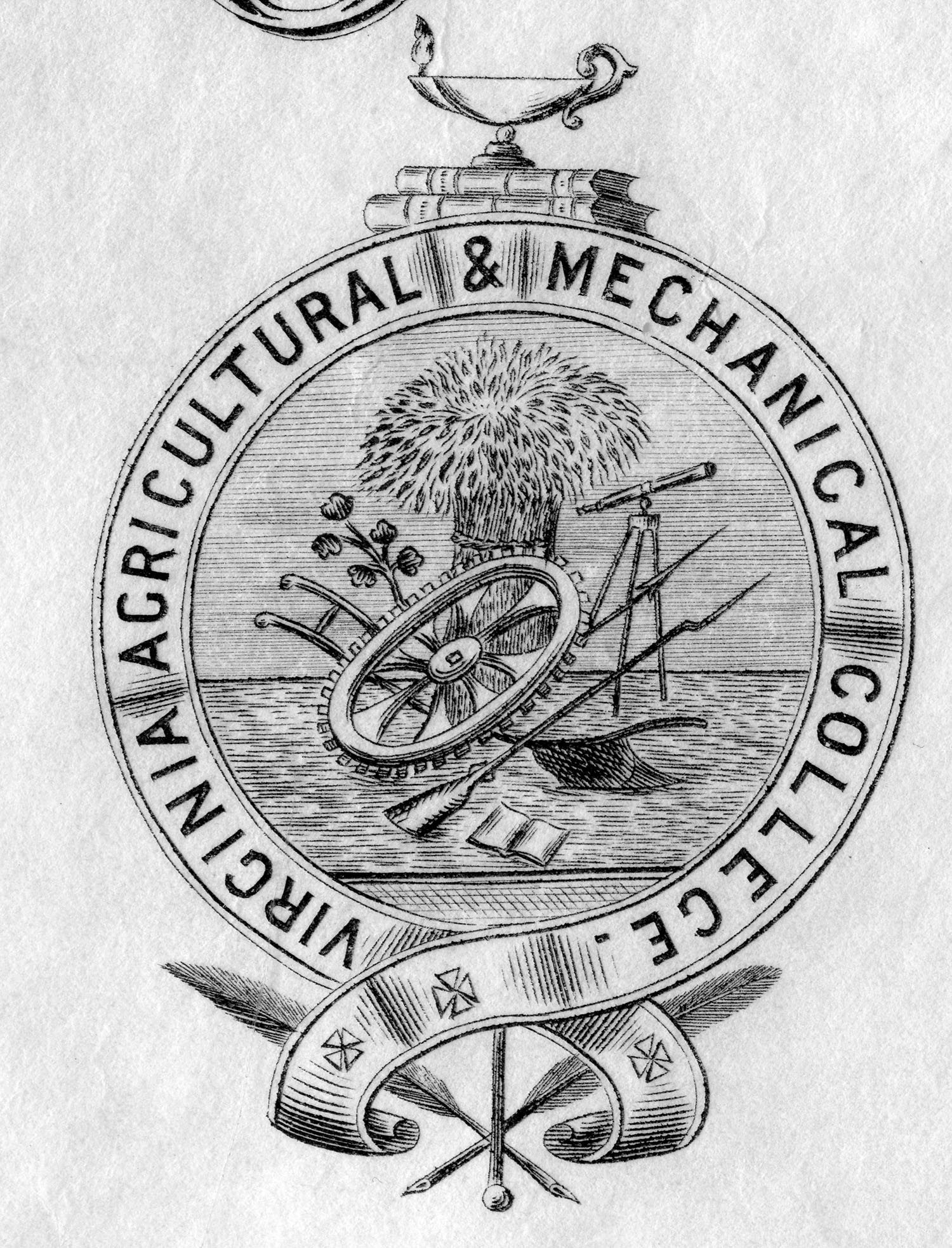 Virginia Agricultural and Mechanical College seal