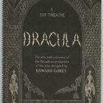 Dracula: A Toy Theatre by Edward Gorey (1979), cover
