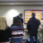 Exhibit by members of Trudy Harrington Becker's HIST1004 FYE class, 12 December 2017, Multipurpose Room, Newman Library